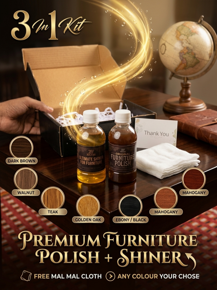 Elite Wood Polish | Restore, Shine & Protect Wooden Furniture